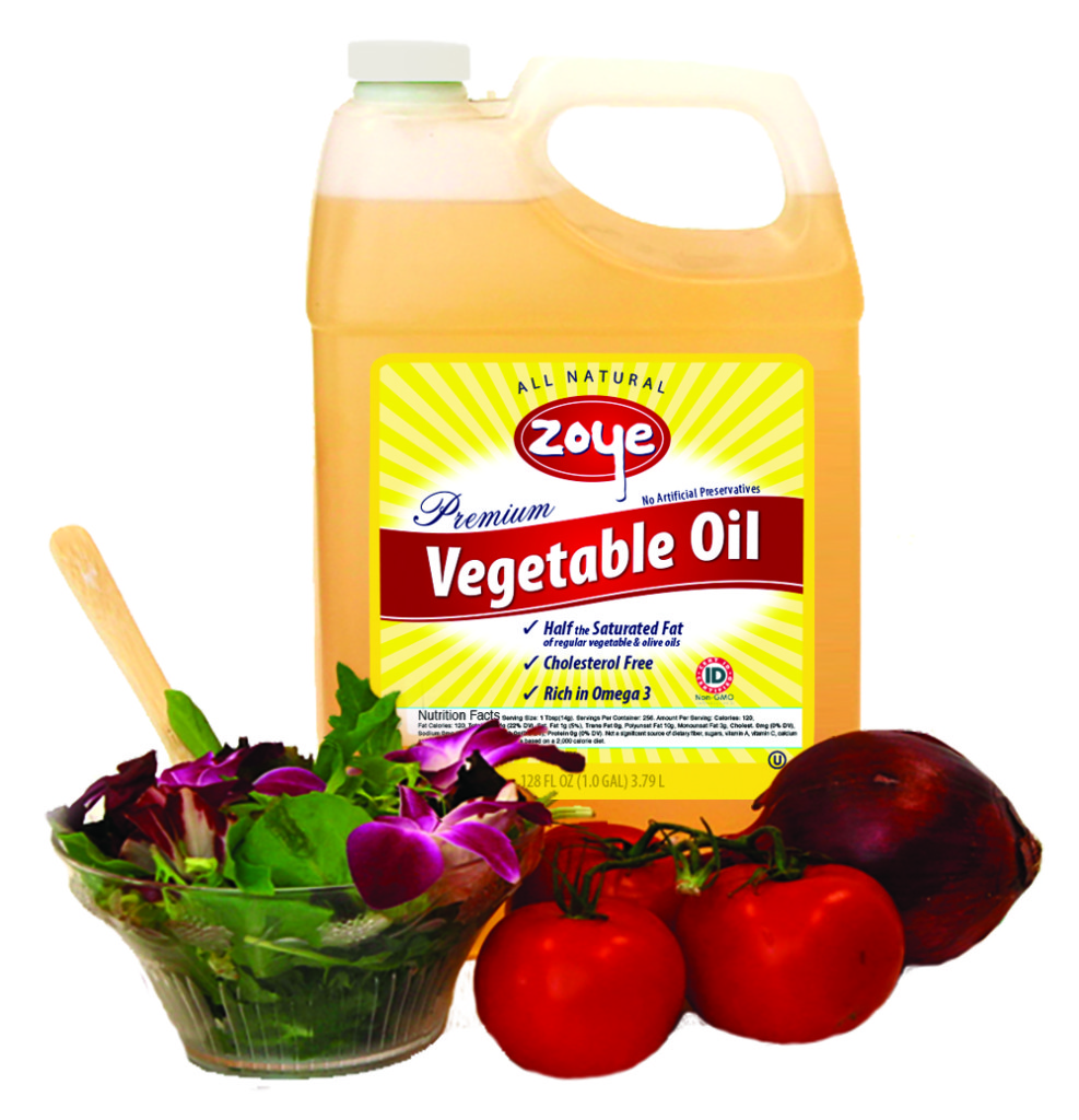 Zoye Premium Vegetable Oil 1 Gallon