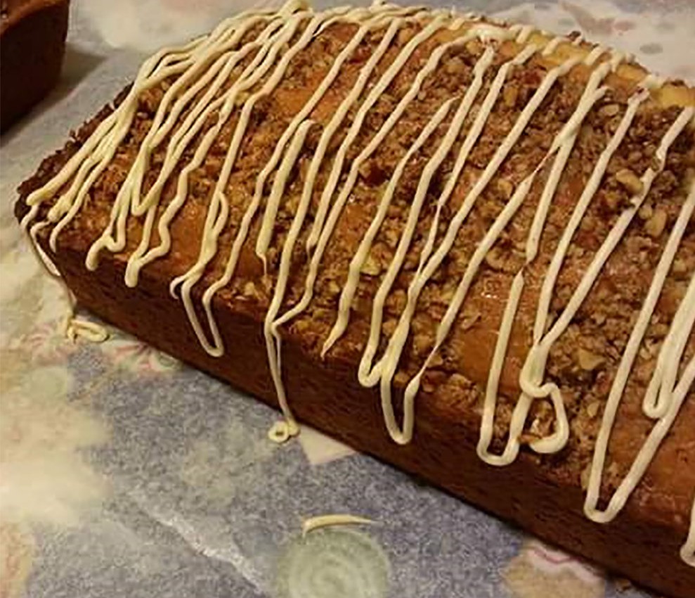 Eggnog Crunch Bread