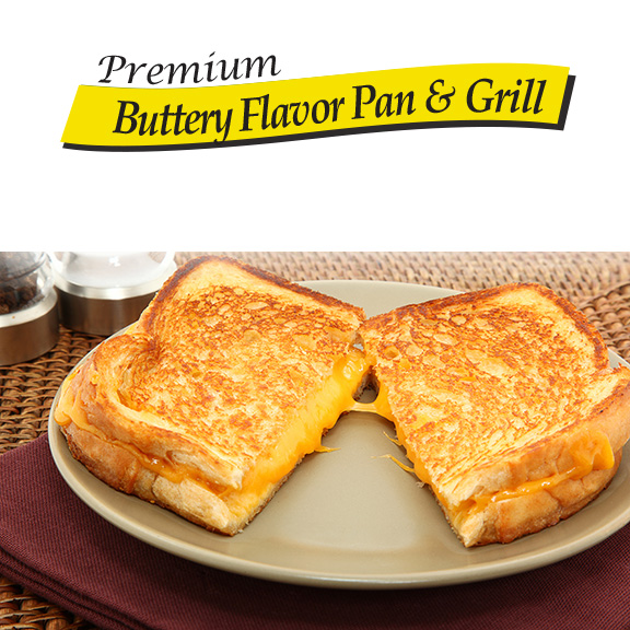 buttery flavor pan and grill vegetable oil