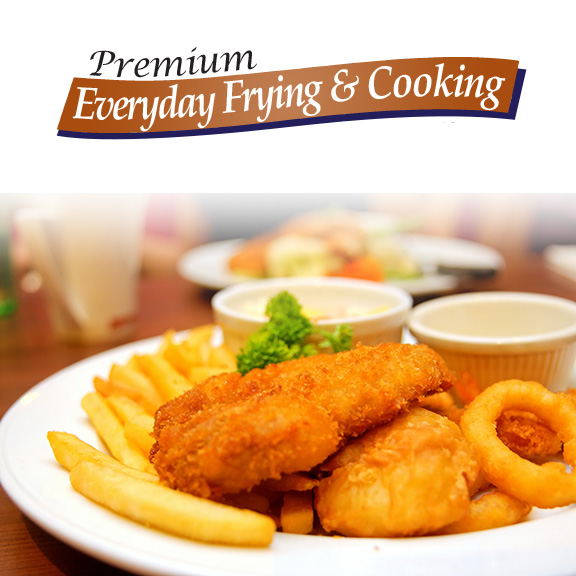 everyday frying and cooking vegetable oil