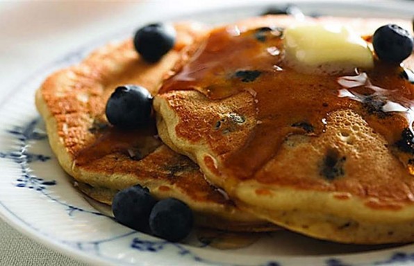 Soy Berry Pancakes