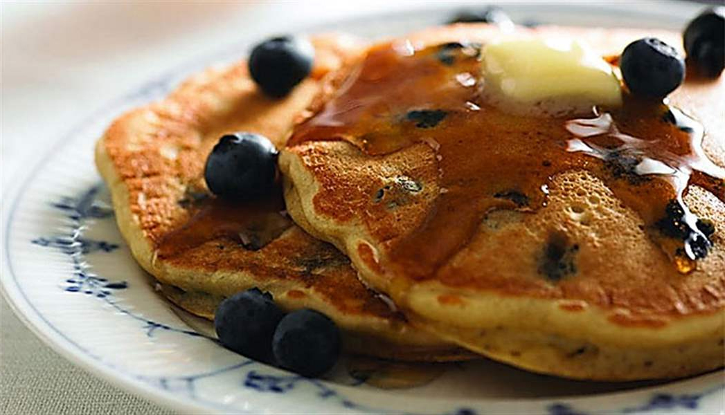 Soy Berry Pancakes